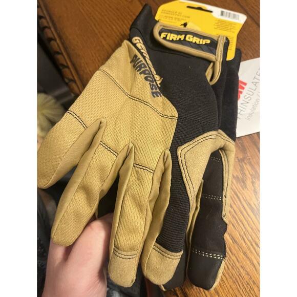 Firm Grip Size Large Winter General Purpose Gloves with 3M Thinsulate Liner - Picture 2 of 6